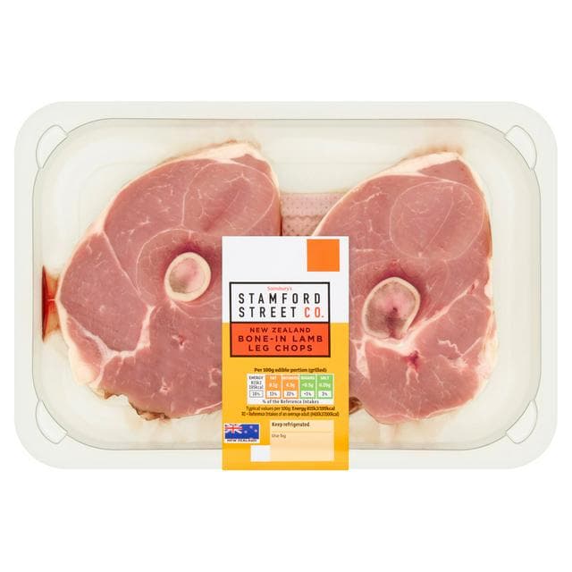 Stamford Street Co. 320g Bone in Lamb Leg Chop - gallery image 1