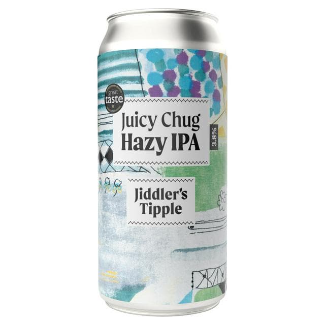 Jiddler's Tipple 440ml Juicy Chug Hazy IPA Beer Can - gallery image 1