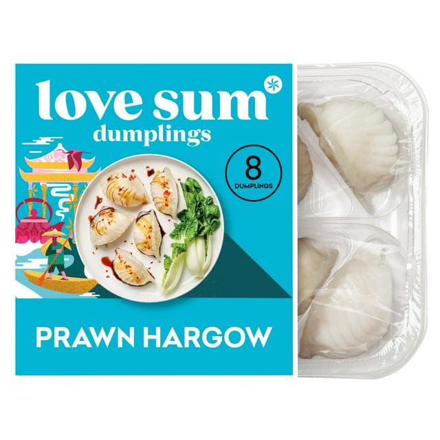 Love Sum 8 Dumplings Prawn Hargow 240g - gallery image 1