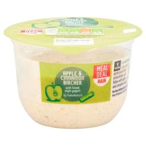 Sainsbury's 190g Apple & Cinnamon Bircher with Greek Style Yogurt