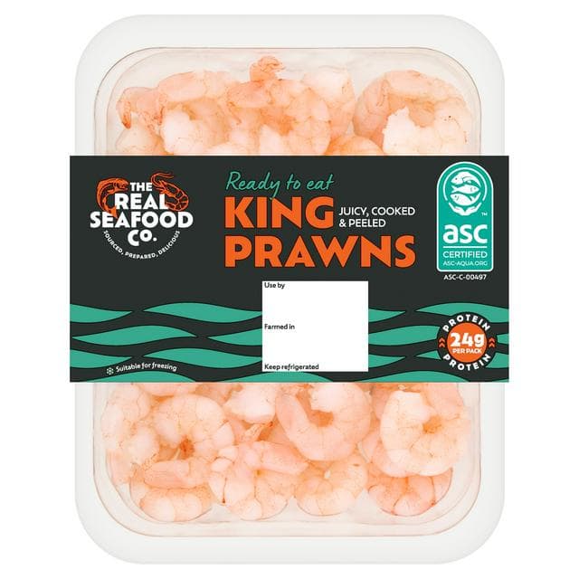 The Real Seafood Co. 170g King Prawns - gallery image 1