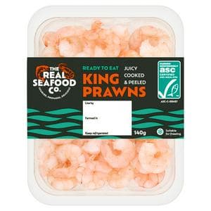 The Real Seafood Co. King Prawns 140g