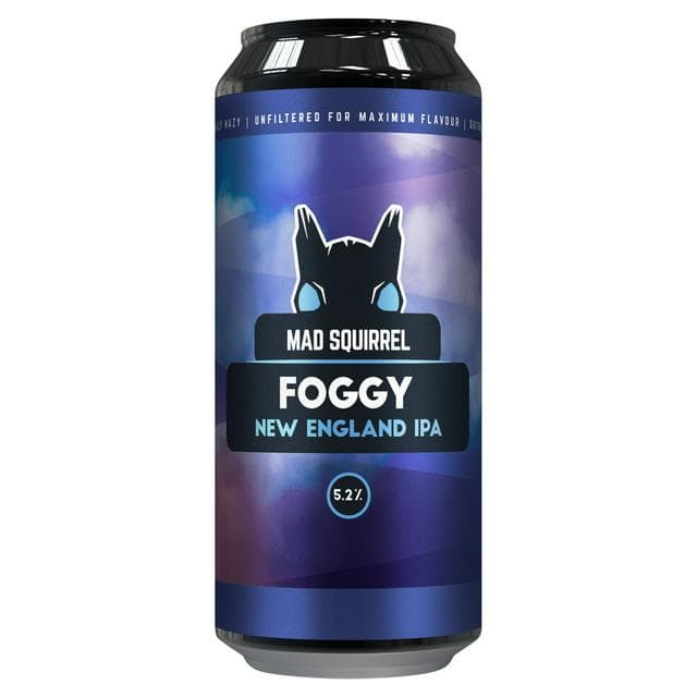 Mad Squirrel 440ml Foggy New England Pale Craft Beer - gallery image 1