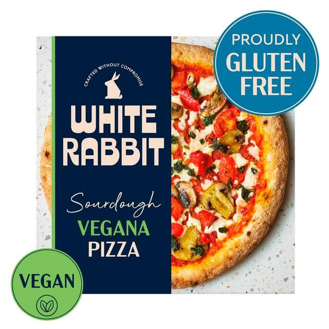 White Rabbit 440g Vegan Sourdough Gluten Free Vegan Pizza - gallery image 1