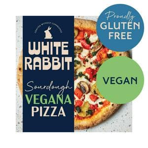 White Rabbit 440g Vegan Sourdough Gluten Free Vegan Pizza