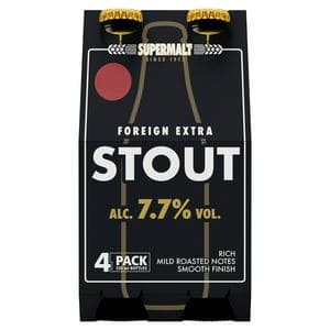 Supermalt Foreign Extra Stout 4 x 330ml