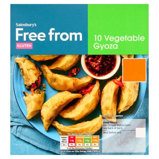 Sainsbury's Free From 180g Gluten Free Vegetable Gyoza - gallery image 1