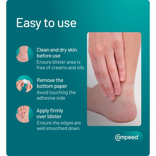 Compeed Blister Plasters Medium x4 - gallery image 3