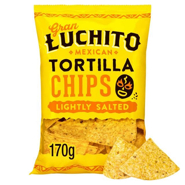 Gran Luchito Mexican Tortilla Chips Lightly Salted 170g - gallery image 1