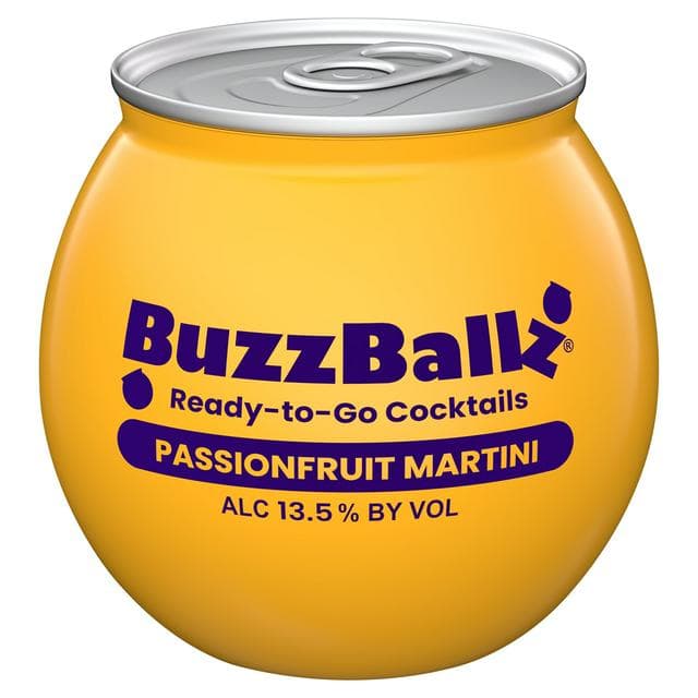 BuzzBallz 20cl Passionfruit Martini Cocktails - gallery image 1