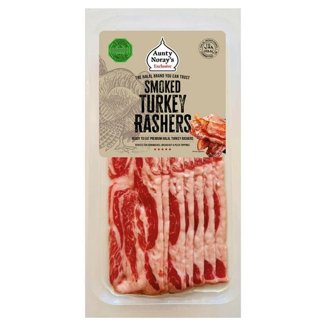 Aunty Noray's Smoked Turkey Rashers 100g - gallery image 1