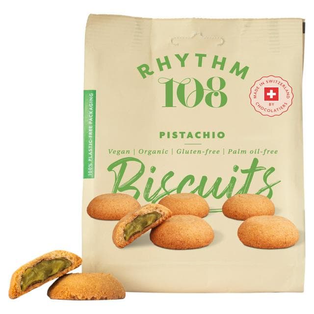 Rhythm 108 Pistachio Biscuits 135g - gallery image 1