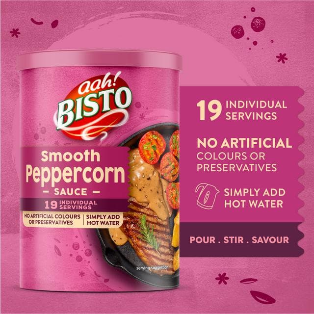 Bisto Smooth Peppercorn Sauce Mix - gallery image 6