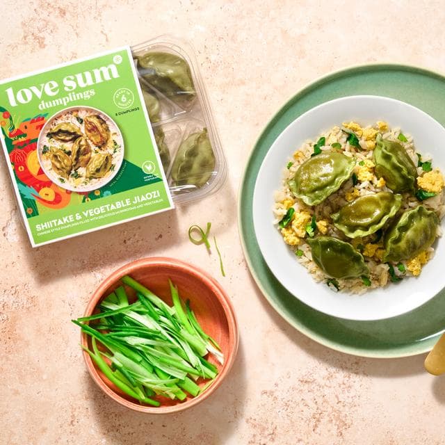 Love Sum 8 Dumplings Shiitake & Vegetable Jiaozi 200g - gallery image 2