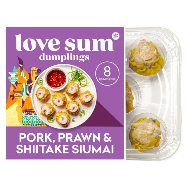 Love Sum 8 Dumplings Pork, Prawn & Shiitake Siumai 200g - gallery image 1