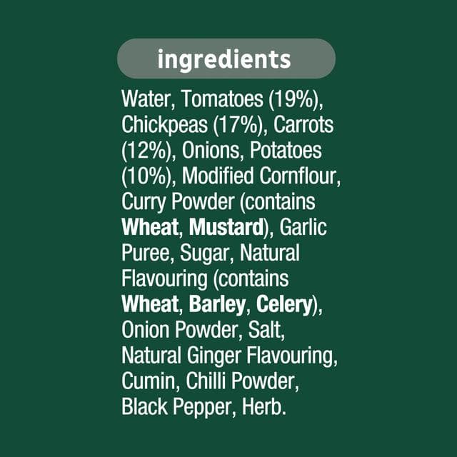 Heinz Big Soup Spiced Chickpea & Chunky Vegetables 400g - gallery image 6