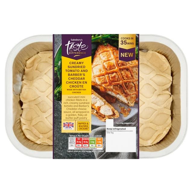 Sainsbury's Chicken En Croute Creamy Tomato, Taste the Difference 420g - gallery image 1