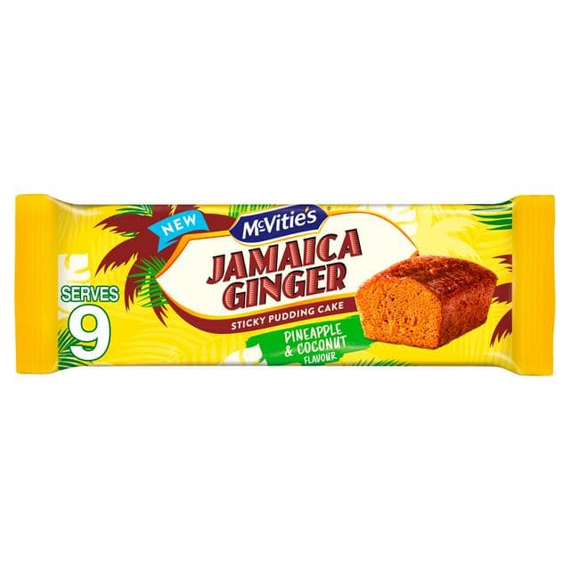 McVitie's Jamaica Ginger Pineapple & Coconut Flavour Sticky Pudding Cake - gallery image 1