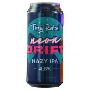 Tiny Rebel Neon Drift Hazy IPA 440ml
