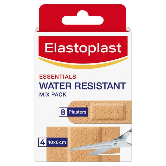 Elastoplast Essentials 8 x Pack Water Resistant Mix Plasters - gallery image 1