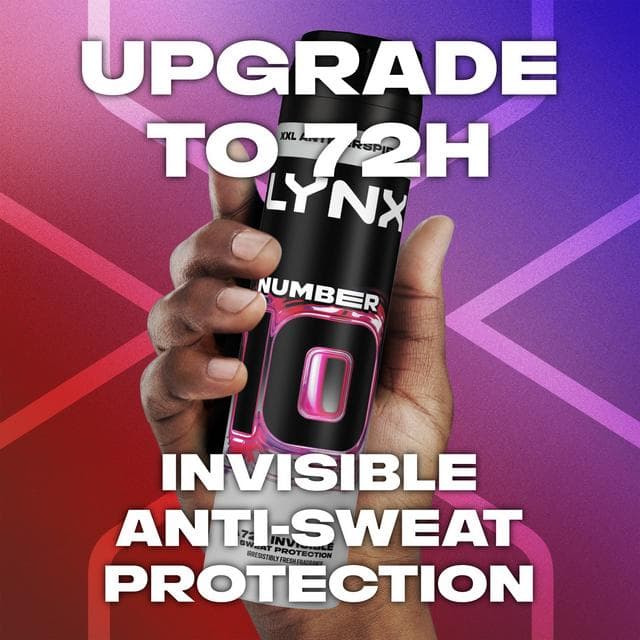 Lynx 250ml FIFA Number 10 Antiperspirant Aerosol Deodorant Spray, Limited Edition - gallery image 2