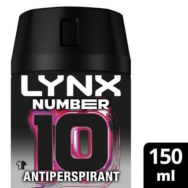 Lynx 150ml FIFA Number 10 Antiperspirant Aerosol Deodorant Spray, Limited Edition - gallery image 1