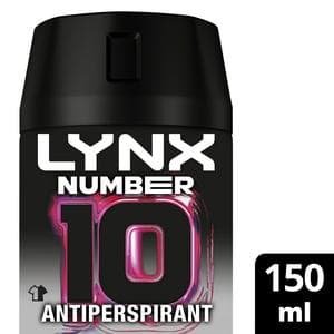 Lynx 150ml FIFA Number 10 Antiperspirant Aerosol Deodorant Spray, Limited Edition