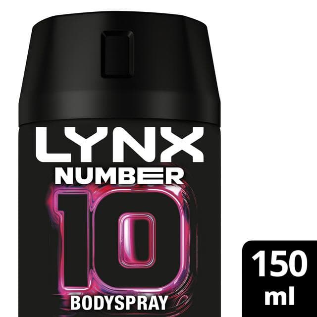 Lynx 150ml FIFA Number 10 Aerosol Body Spray, Limited Edition - gallery image 1