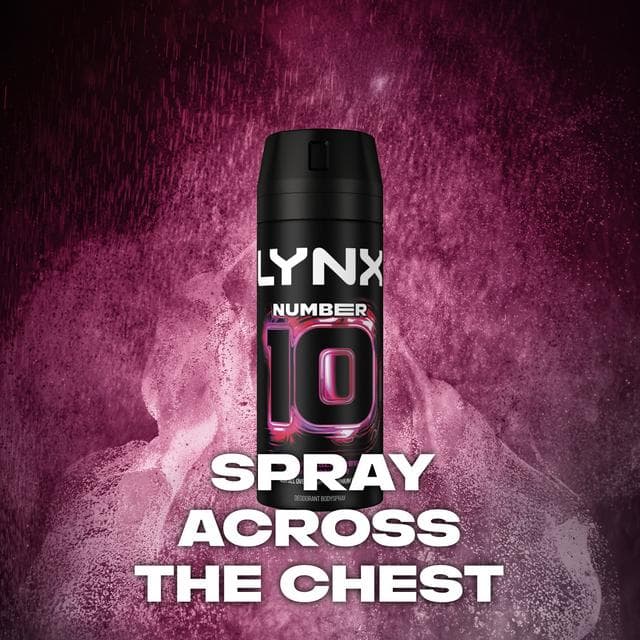 Lynx 150ml FIFA Number 10 Aerosol Body Spray, Limited Edition - gallery image 4