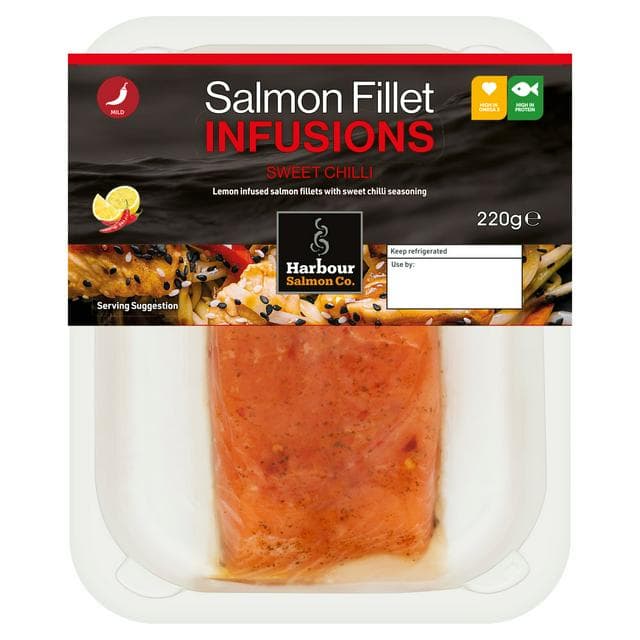 Harbour Salmon Co. Sweet Chilli Salmon Fillet Infusions 220g - gallery image 1