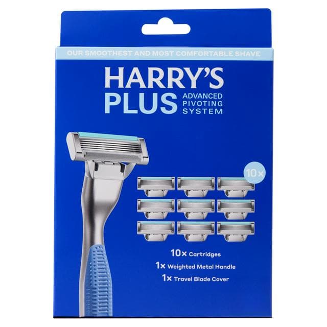 Harry's Plus 10 x Blade Refills Tide 5 Blade Men's Razor Value Pack - gallery image 1