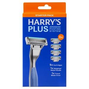 Harry's Plus 5 x Blade Refills Tide 5 Blade Men's Razor Starter Pack
