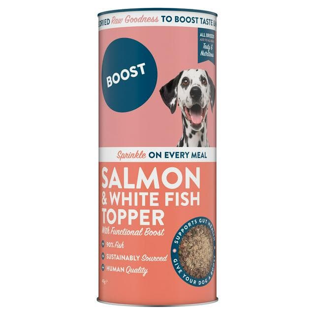 Boost 40g Salmon & White Fish Topper with Functional Boost Dog Food - gallery image 1