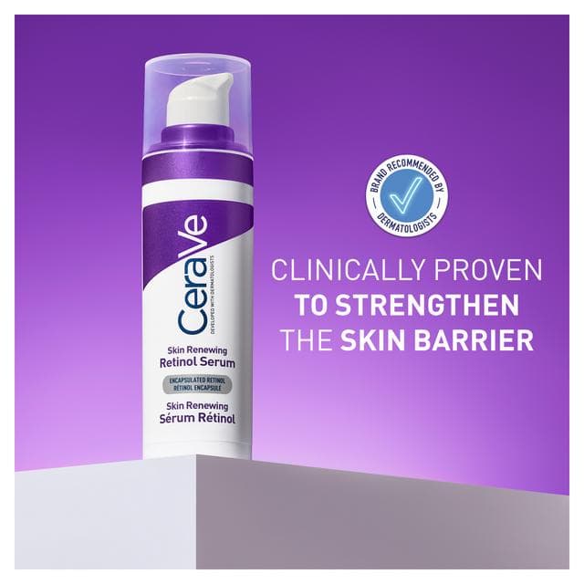 CeraVe 30ml Anti Ageing for Fine Line & Wrinkles Skin Renewing Retinol Serum - gallery image 5