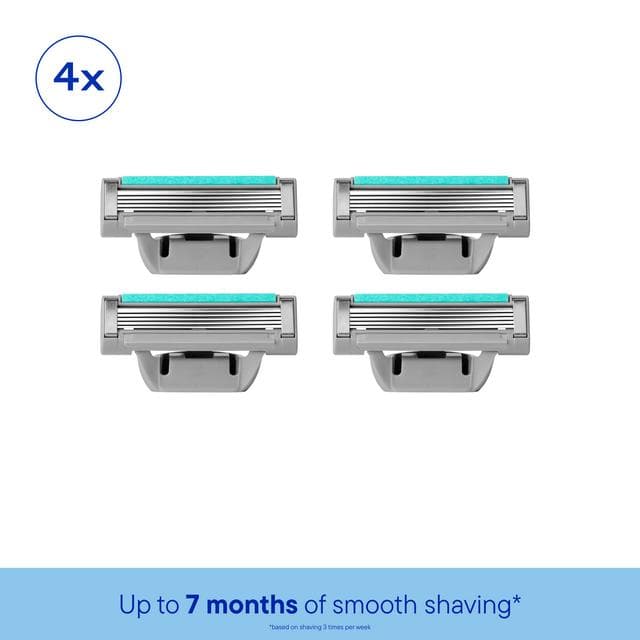 Harry's Plus 4 x Refills 5 Blade Men's Razor - gallery image 2