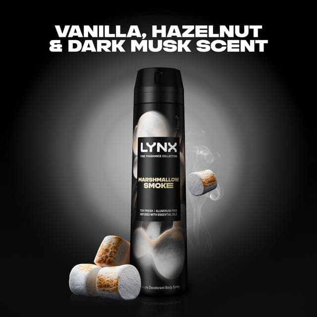 Lynx 200ml FIFA Fine Fragrance Collection Marshmallow Smoke Premium Body Spray, Limited Edition - gallery image 3