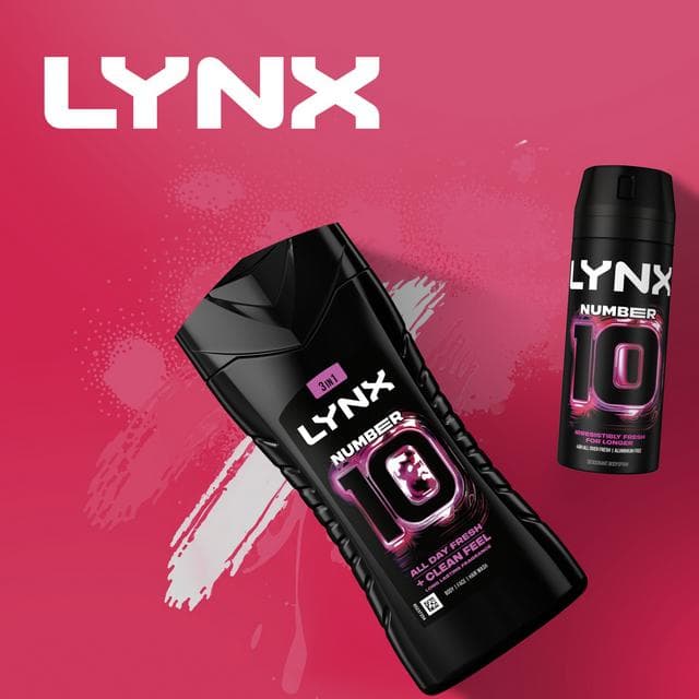Lynx 225ml Number 10 3 in 1 Body Wash, FIFA Limited Edition - gallery image 5