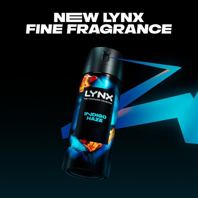 Lynx 150ml Fine Fragrance Collection Indigo Haze Premium Body Spray - gallery image 2