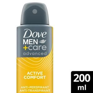 Dove Men+Care 200ml Advanced Active Comfort Antiperspirant Aerosol Deodorant Spray, FIFA Limited Collection