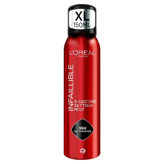 L'Oreal Paris Infallible Setting Spray Mist Upto 36 Hour Wear XL 150ml - gallery image 1