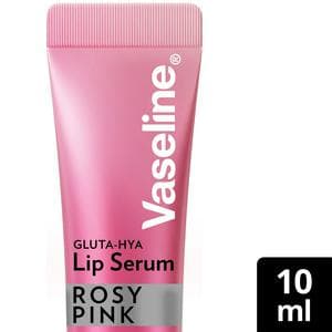 Vaseline 10ml Gluta Hya Rosy Pink Lip Serum Gloss