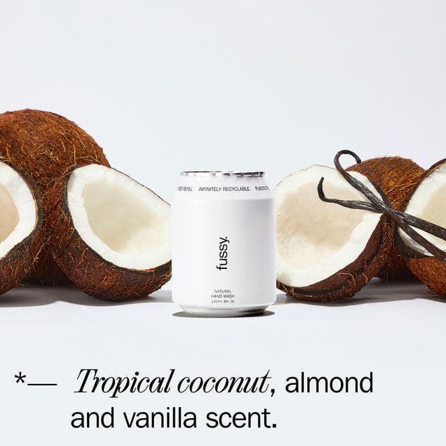 Fussy 240ml Coconut Milk Natural Hand Wash Refill - gallery image 4