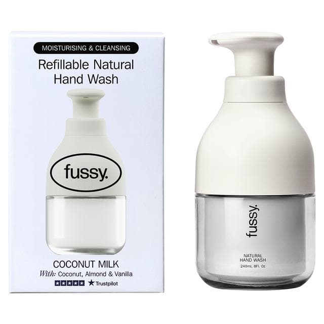 Fussy 240ml Coconut Milk Refillable Natural Hand Wash - gallery image 2