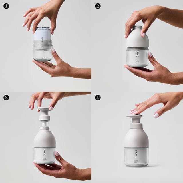 Fussy 240ml Coconut Milk Refillable Natural Hand Wash - gallery image 5