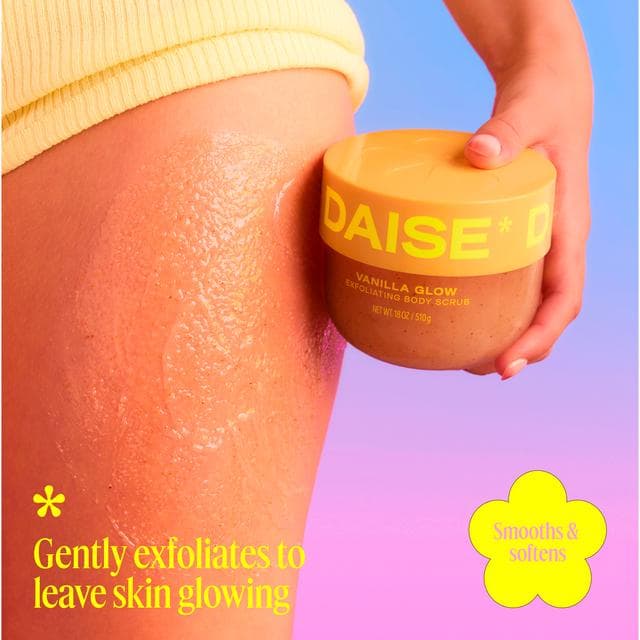 Daise 510g Vanilla Glow Exfoliating Body Scrub - gallery image 3
