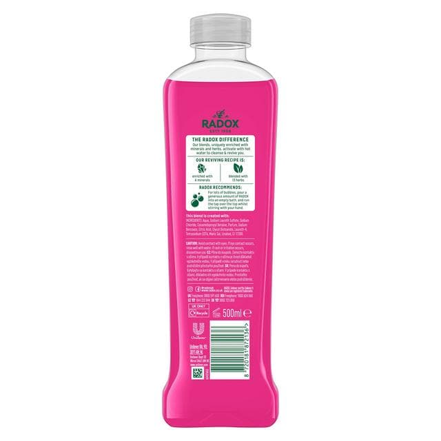 Radox 500ml Mineral Therapy Feel Radiant Bath Soak - gallery image 6