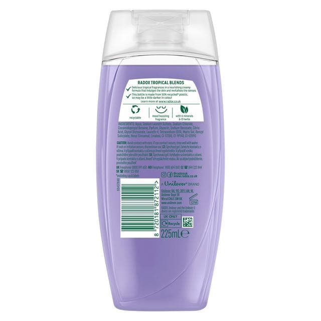 Radox 225ml Mineral Therapy Feel Renewed Shower Cream - gallery image 6