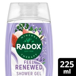 Radox 225ml Mineral Therapy Feel Renewed Shower Cream