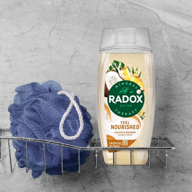 Radox 225ml Mineral Therapy Feel Nourished Shower Cream - gallery image 4