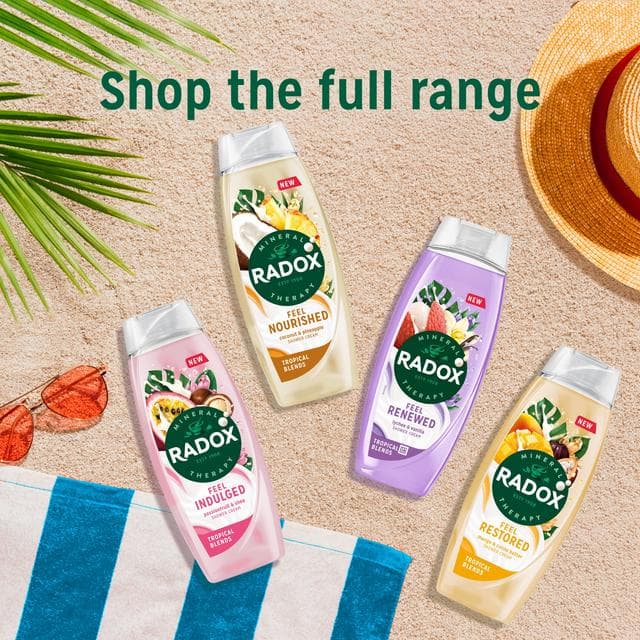 Radox 450ml Mineral Therapy Feel Renewed Shower Cream - gallery image 4